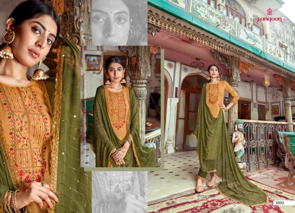 Rangoon Hi Five Silk Work Designer Readymade Suit